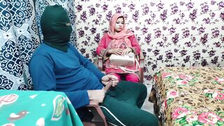 Indian Muslim girl caught me jerking off in Doctor's waiting room - 2 image