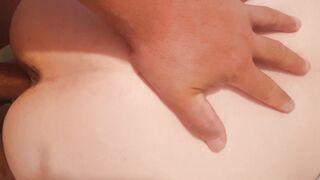 Lovely anal and gape with a little ass to pussy - 6 image