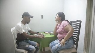 I go to a casting and I find out that my stepfather was the owner and I end up fucking him by the ass - 4 image