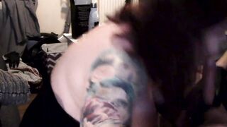 Blowjob Compilation From Your Favourite Dirty UK Couple! - Queen Of Sucking Cock Takes On Her Step-Daddy's Big Cock - 6 image