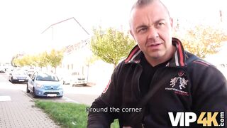 VIP4K. Man tempts big-tittied woman into fooling around by boyfriend - 5 image