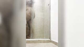 I found my friend in the bathroom and she invite me to fuck, she has a big butt- Parejahotcol - 3 image