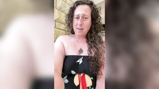 Trying to Drink a Smoothie in Public with REMOTE CONTROL SEX TOY Orgasming in the Mall - 4 image