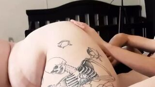 i let the BBW slut blindfold me for fun