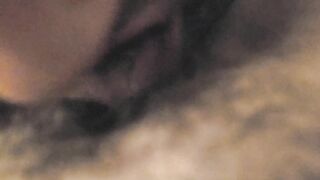14 mins of eating my cum out of my BBW wife's hairy wet pussy - 12 image