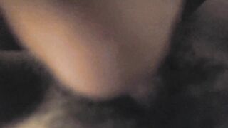 14 mins of eating my cum out of my BBW wife's hairy wet pussy - 6 image
