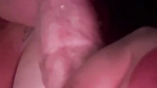 SSBBW PLUMPER WIFE SLURPS GAWKS & SLOPPY DEEPTHROAT EATS CUM OFF TITS - 7 image