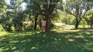 MARY BUTTERFLY : I was very hot and my husband cuckold took me for a walk in the public square and I took the opportunity to get some fresh air and do Exhibitionism, I'm a married and naughty whore - 7 image