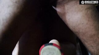 Moti aur Bade Dudhwali Sauteli Maa ko Bagiche me raat ko lejakar Sautele Bete Ne Ghapa Ghap Choda aur Muh me gira dala - 11 image