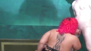 Two horny and big cock doctors fucking a German BBW - 8 image