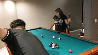 gordita hardcore latina argentina siendo follada en una clase de pool por perder la partida - 3 image