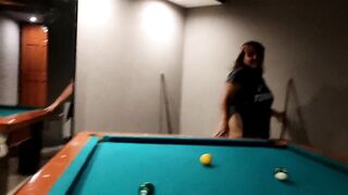 gordita hardcore latina argentina siendo follada en una clase de pool por perder la partida - 6 image