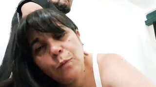 wife shows how her ass is gaped for her cuckold husband - 4 image