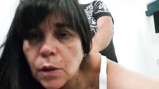 wife shows how her ass is gaped for her cuckold husband - 7 image