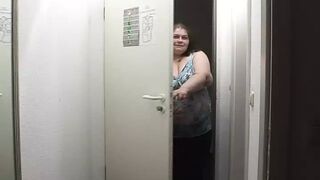 Huge German BBW enjoys riding a cock after getting her pussy shaved - 1 image