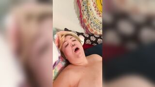 Watch as I get hardcore dildo fucked until I cry, begging for cock (100% REAL EMOTION) - 10 image