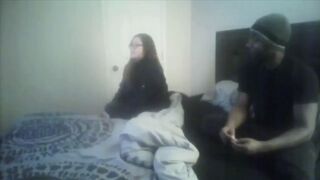 Guy fucks his highschool crush then kicks her out - 1 image