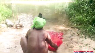 HAPPY NEW YEAR MY FANS = HARDCORE STREAM SEX IN THE VILLAGE WITH MY BOYFRIEND