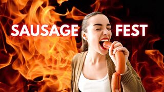 Lindsay Loves Sausage To Explosive Orgasm