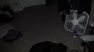 brunette bbw wife sucking fat dick homemade - 5 image