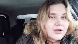 Outdoor Facial on a beautiful Face chubby Girl after a Blowjob - 14 image