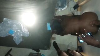 Thick Ebony Gloryhole and more Real hOmemade Sex - 3 image