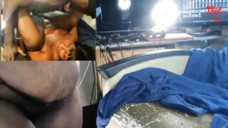 Stroking Thick Ebony Amateur Hood Pussy Raw Hot Real Sex - 4 image