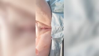 BBW Squirts on Cute Pink Toy