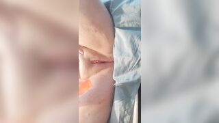 BBW Squirts on Cute Pink Toy