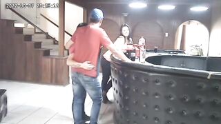 Husband caught cheating bbw ,they didnt expext her to vome back and it turns into a cat fight - 2 image