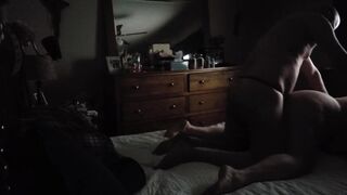 WIFE CUMMING MANY TIMES WHILE I FUCK HER WITH HUGE STRAPON - 14 image