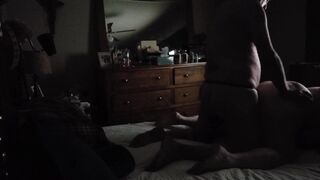 WIFE CUMMING MANY TIMES WHILE I FUCK HER WITH HUGE STRAPON - 8 image