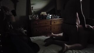 WIFE CUMMING MANY TIMES WHILE I FUCK HER WITH HUGE STRAPON - 9 image
