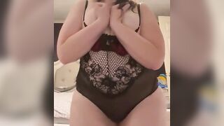 BBW showing off in Lingerie - 15 image
