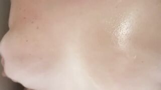 BBW squeezing titties - 2 image