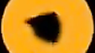 Gagged and bound bbw sits on vibrator - 3 image