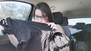 Changing shirts in the car. - 4 image
