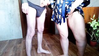 Bent over and fucked with pleasure mother-in-law doggystyle - 11 image