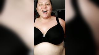 Chubby BBW Rides Pillow and Cums Hard - 2 image