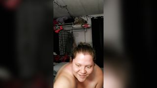 Chubby BBW Rides Pillow and Cums Hard - 7 image