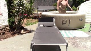 Neighbour Spy.....Mature Masturbation during Lockdown - 1 image