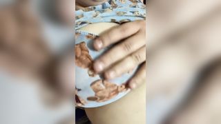 BBW Gets her Tits Rubbed and Clit Licked