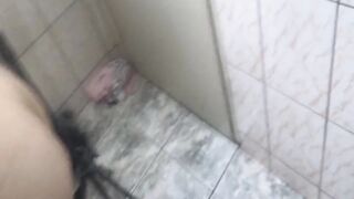 getting naughty in the bathroom at home - 8 image