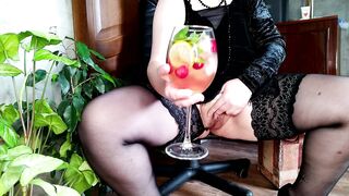 Sexy mother-in-law complied with son-in-law's request - 15 image