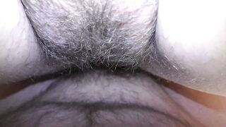 Married inexperienced slut-wife with a hairy pussy taking two huge creampies inside without a condom and birth control! - Milky Mari - 12 image