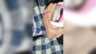 home pedicure with Scholl Asmr electric file