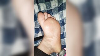 home pedicure with Scholl Asmr electric file