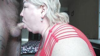 my stepson's friend cums in my mouth and then in my pussy - 3 image