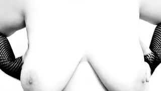 I dance with my big boobs wrapped in plastic wrap. LiaKahn spanish milf amateur curvy hot chubby submissive bitch slut - 13 image