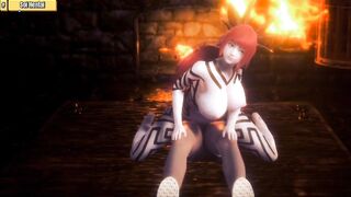 Hentai 3D (HS32) - Big boob fire dragon - 10 image
